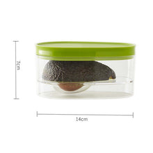 Load image into Gallery viewer, Silicone Avocado Huggers Avo Saver Box Avocado Keeper Storage Container Snap-On Lid Keep Your Avocados Fresh Kitchen Gadget