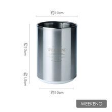 Load image into Gallery viewer, Stainless Steel Chopsticks Storage Tube Spoon Fork Storage Box Cutlery Drain Holder Household Kitchen Utensils Organizer Tool
