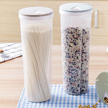 Load image into Gallery viewer, Pasta Noodle Grain Cereal Bean Rice Food Storage Container Kitchen Sealed Box
